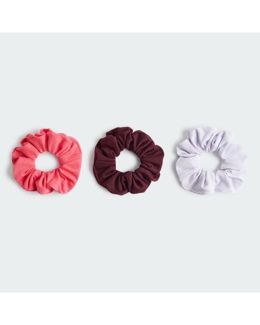 Adidas Red Scrunchies 3Pp