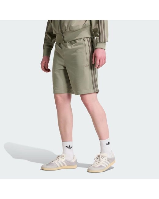 Adidas Originals Green Firebird Shorts for men