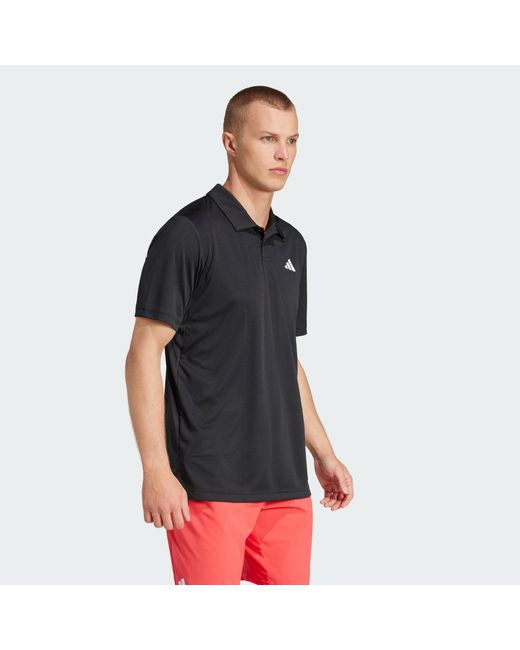 Adidas Black Club Tennis Polo Shirt for men