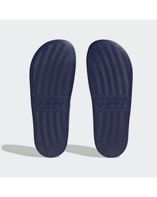 Adidas Blue Adilette Shower Slides