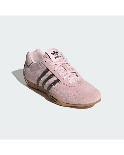 Adidas Pink Adiracer Lo Shoes