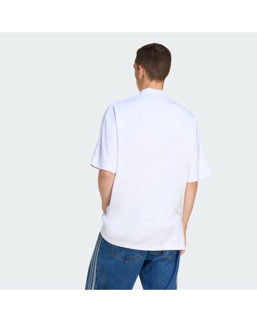 Adidas Blue Adicolor Blocked Jersey for men