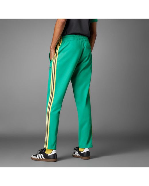 Pantaloni da allenamento Beckenbauer Jamaica di Adidas in Green