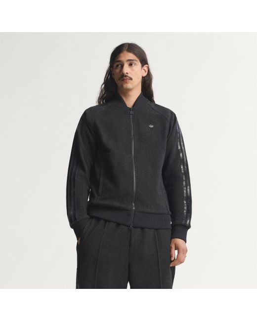 Adidas Black Premium Track Top for men