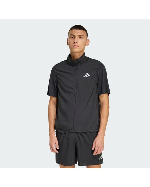 Chaleco De Running Adi365 Essentials Adidas de hombre de color Black
