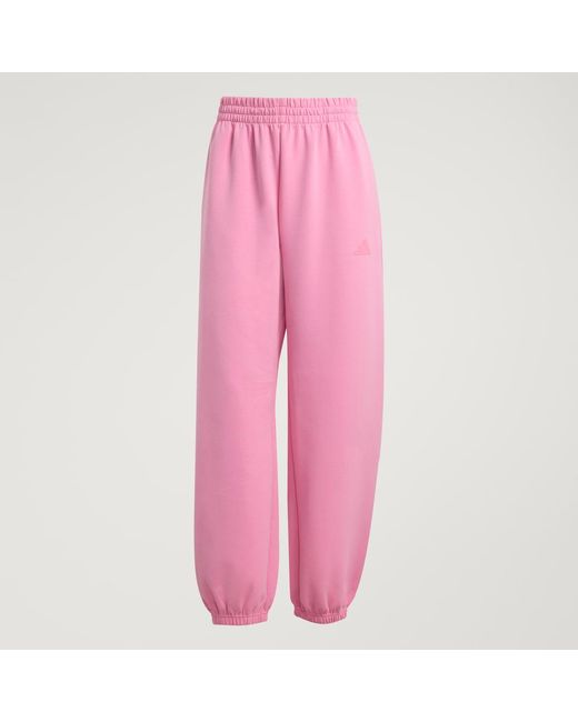 Adidas Pink Soft Lux Loose Pant