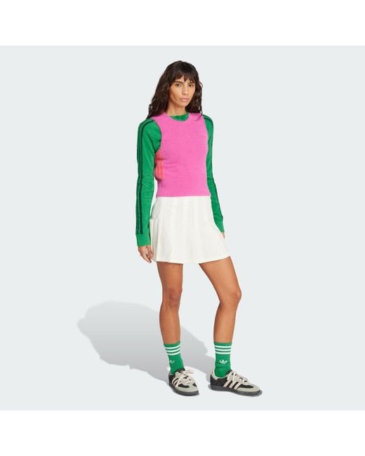 Adidas Pink Fluffy Knitted Vest