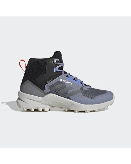 Adidas Blue Terrex Swift R3 Mid Gore-tex Hiking Shoes