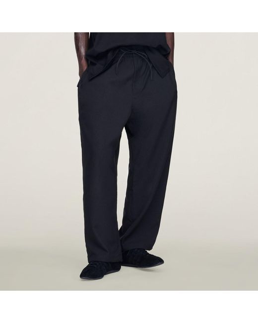 Adidas Blue Y-3 Sport Uniform Track Pants for men