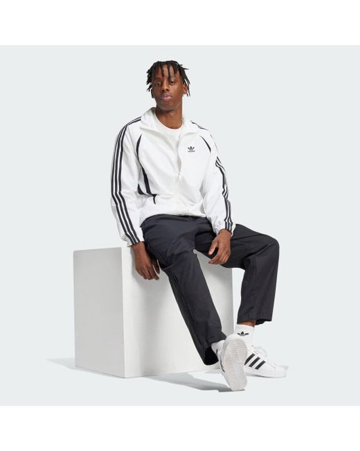 Track Top Archive di Adidas in Gray da Uomo