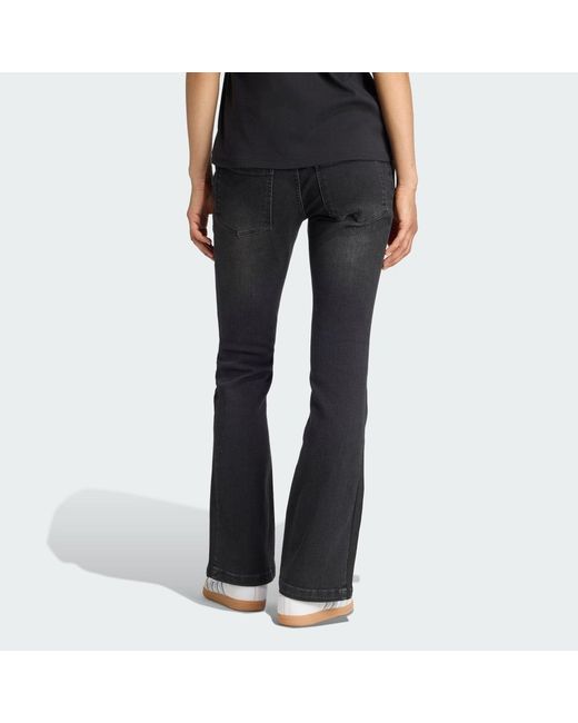 Adidas Black Adilenium Season 4 Teamgeist Slim Lr Denim Joggers