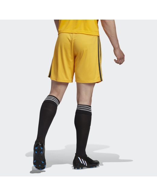 Short Away 22/23 Benfica di Adidas in Yellow da Uomo