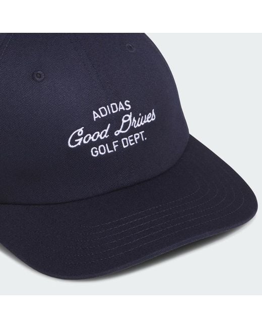 Adidas Blue Good Drives 6 Panel Cap