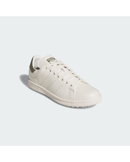 Adidas White Stan Smith Spikeless Golf Shoes