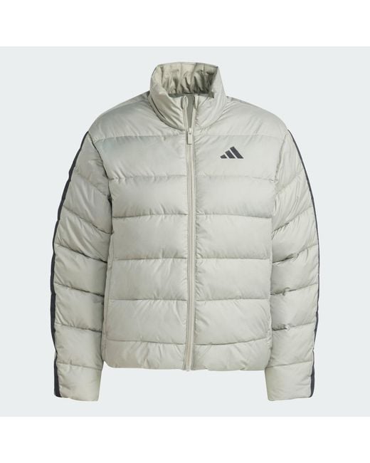 Adidas Green Essentials Climawarm 3-Stripes Synthetic Down Jackets