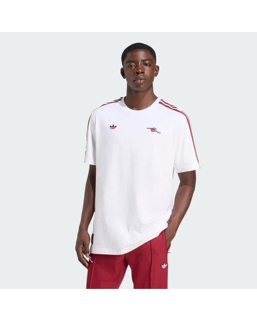 Adidas Red Arsenal Terrace Icons T-Shirt for men