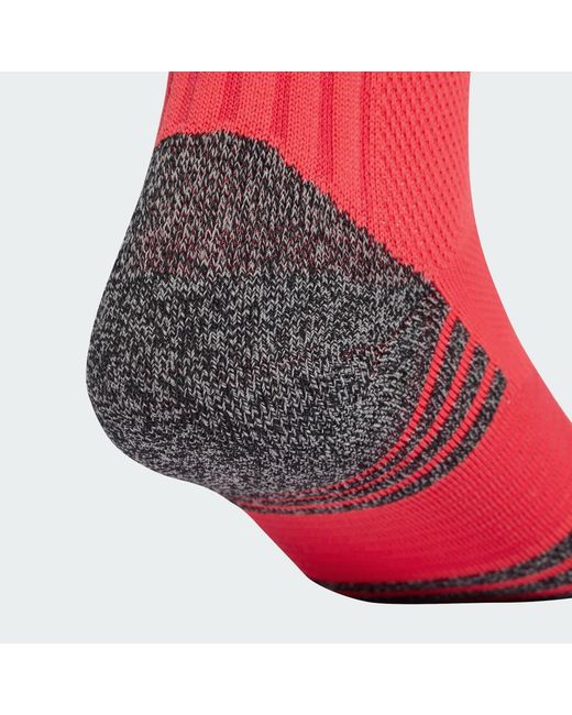 Adidas Red Olympique Lyonnais 26/27 Trefoil Socks for men