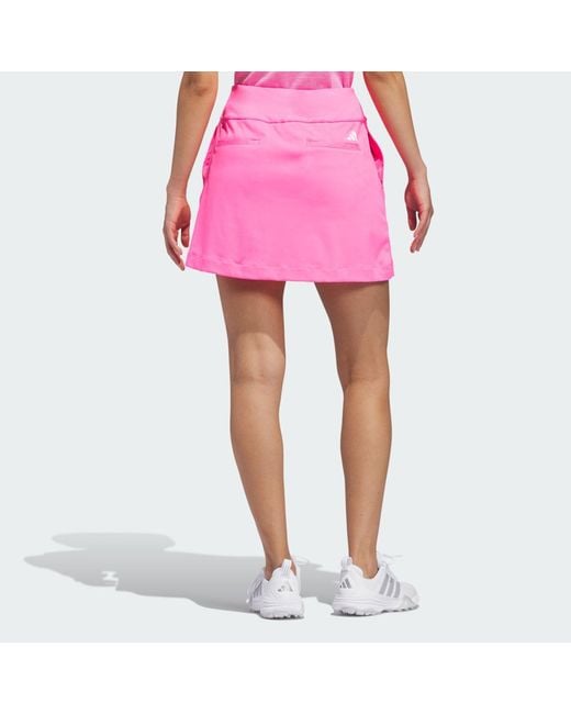 Adidas Pink Ultimate365 Faux Wrap Skort