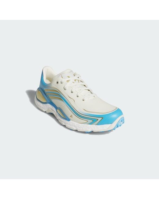 Adidas Blue Codechaos Messi Spikeless Golf Shoes for men