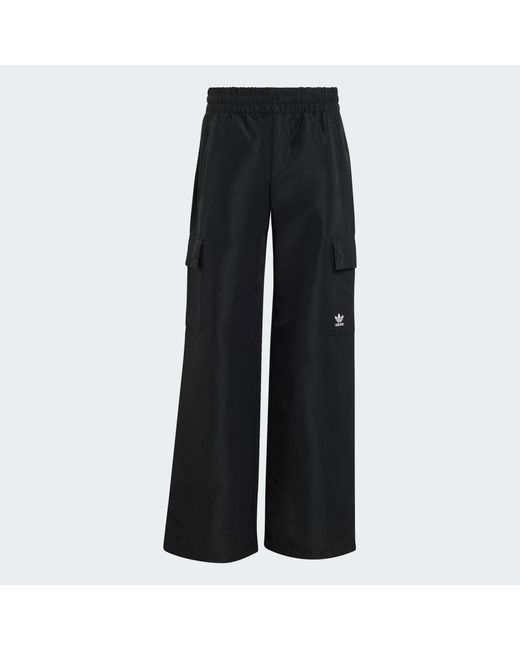 Adidas Black Essentials Woven Cargo Trousers