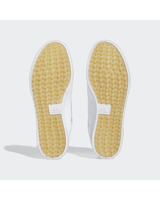 Adidas White Retrocross Spikeless Golf Shoes for men