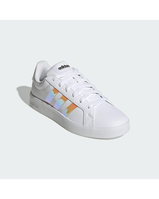 Adidas Multicolor Grand Court Base 3.0 Shoes