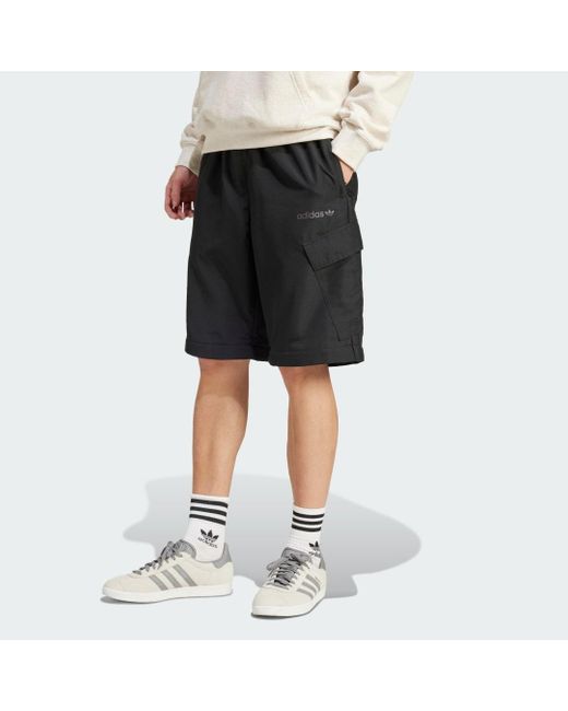 Zip-off Joggers di Adidas in Black da Uomo
