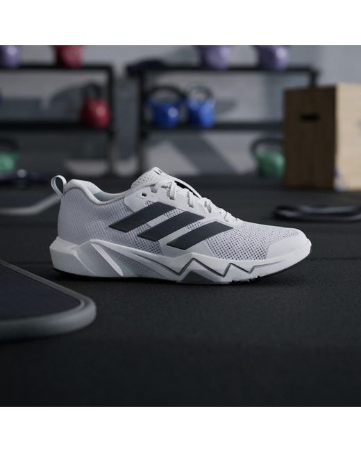 Adidas White Rapidmove Go Trainer M for men