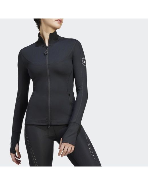 Adidas Black By Stella Mccartney Truepurpose Training Midlayer Jacket
