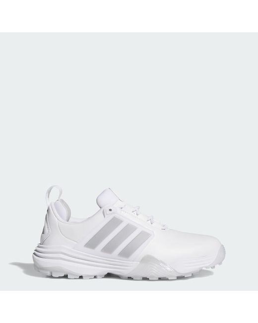 Adidas White Adipower 26 Spikeless Golf Shoes