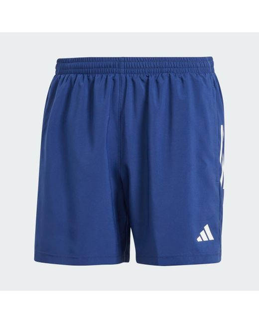 Adidas Blue Own The Run Shorts for men