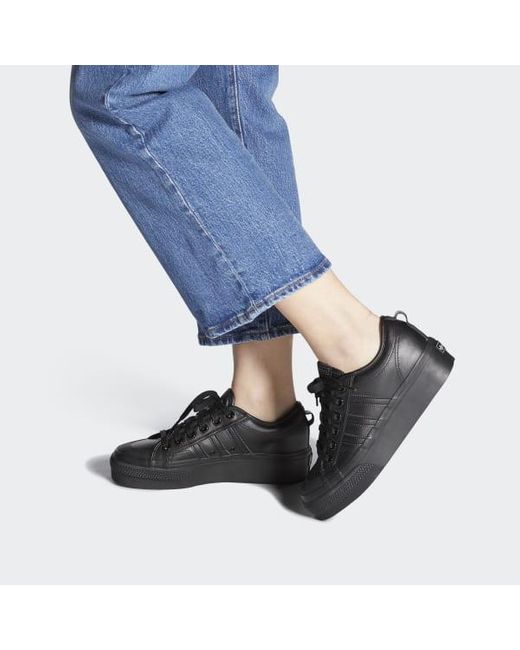 nizza platform shoes leather