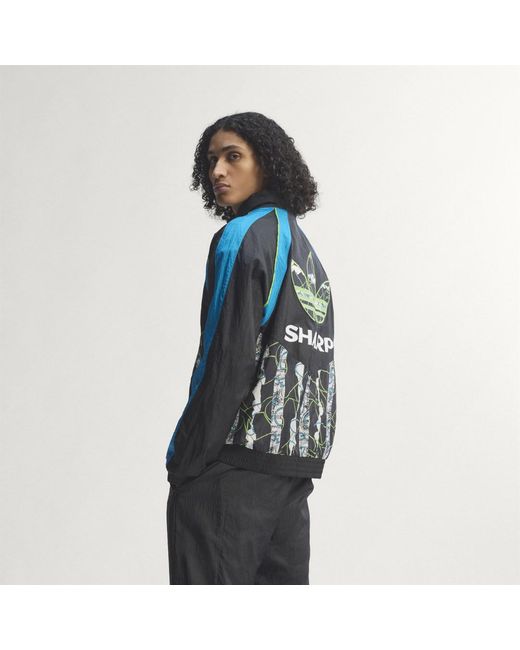 Adidas Blue Manchester United Woven Jacket 90 for men