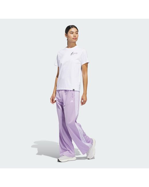 Adidas White Mind Body &Amp; Spirit(S) Graphic T-Shirt