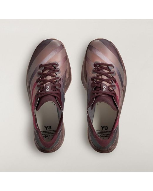 Adidas Purple Y-3 Adios Pro Trainers for men