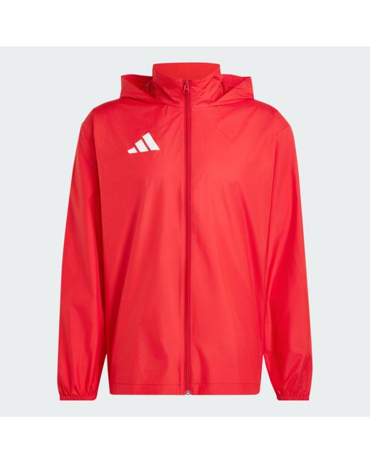 Adidas Red Entrada 26 Multi Jacket for men