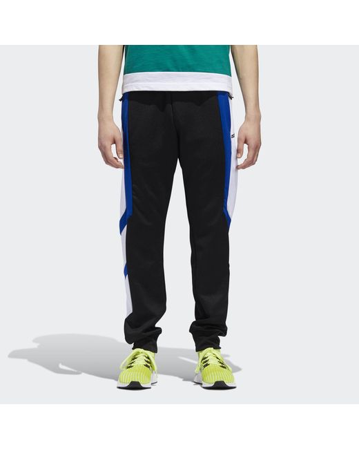 Adidas Black Eqt Block Track Pants for men