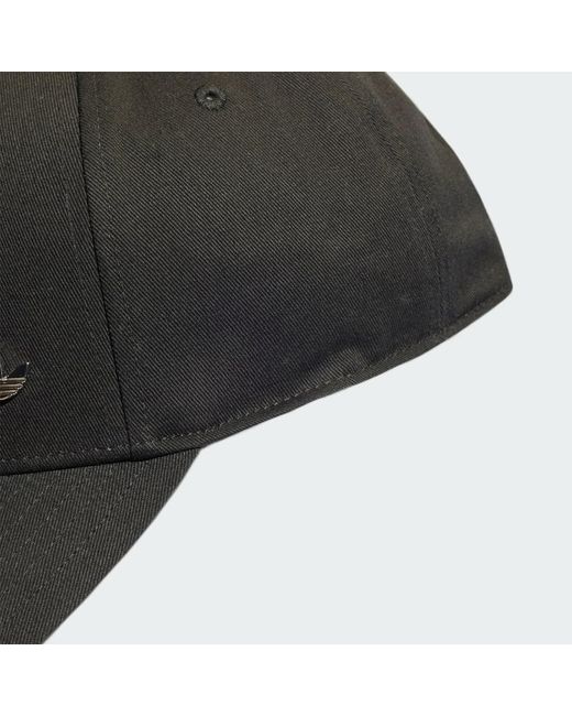Adidas Originals Black Metallic Trefoil Baseball Cap