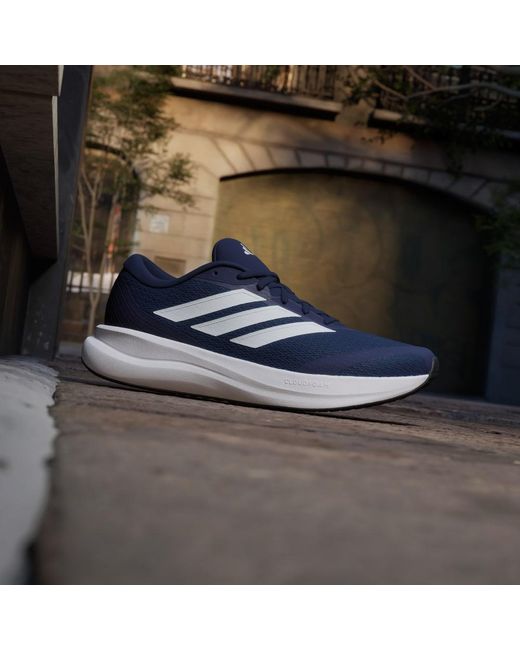 Adidas Blue Runfalcon 6 Cloudfoam Running Shoes for men