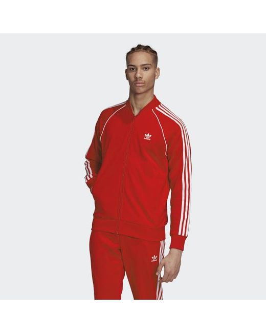 red sst track jacket