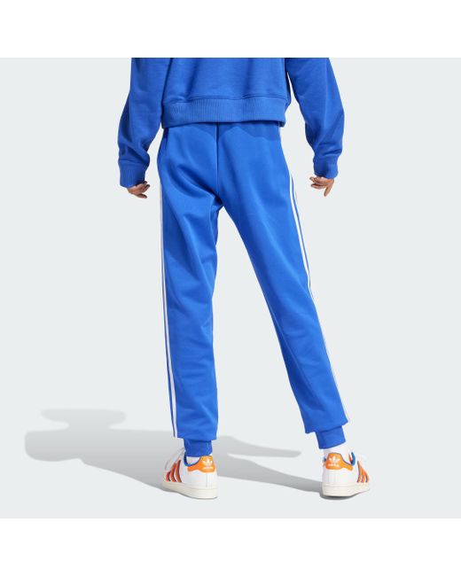 Track Pants Adicolor Classics Cuffed di Adidas in Blue