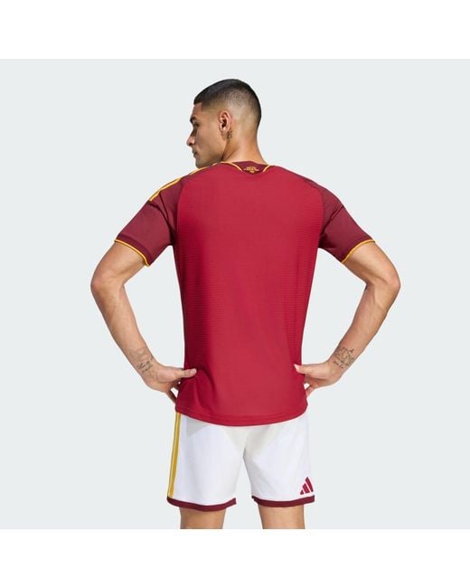 Adidas Red As Roma 26/27 Home Authentic Jersey for men