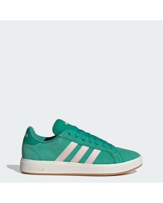 Adidas Green Grand Court Base 00S Shoes