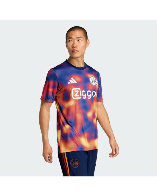 Adidas Blue Ajax Amsterdam X Id&Amp;T Jersey for men