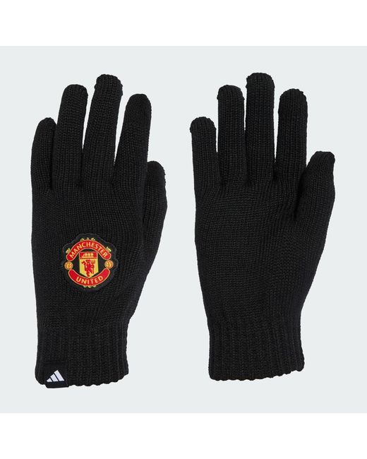 Adidas Black Manchester United Gloves