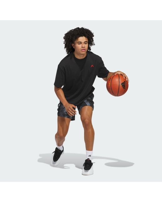 Adidas Black Anthony Edwards Tee for men