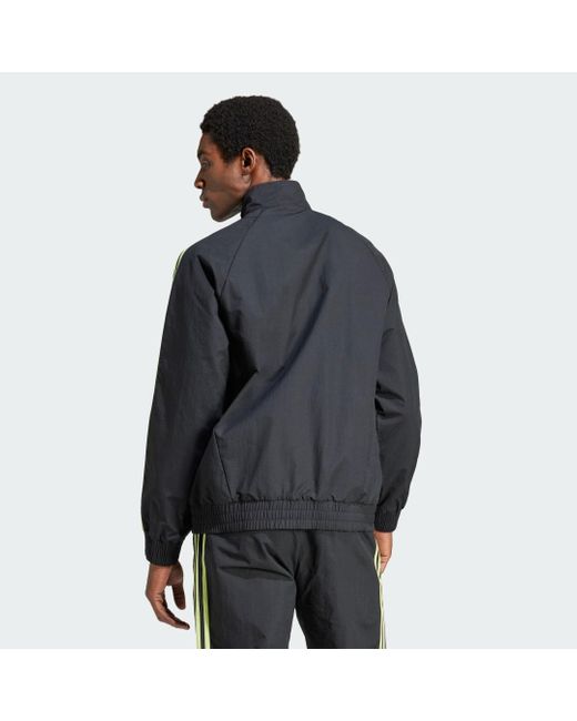 Adidas Green Manchester United Woven Track Top for men