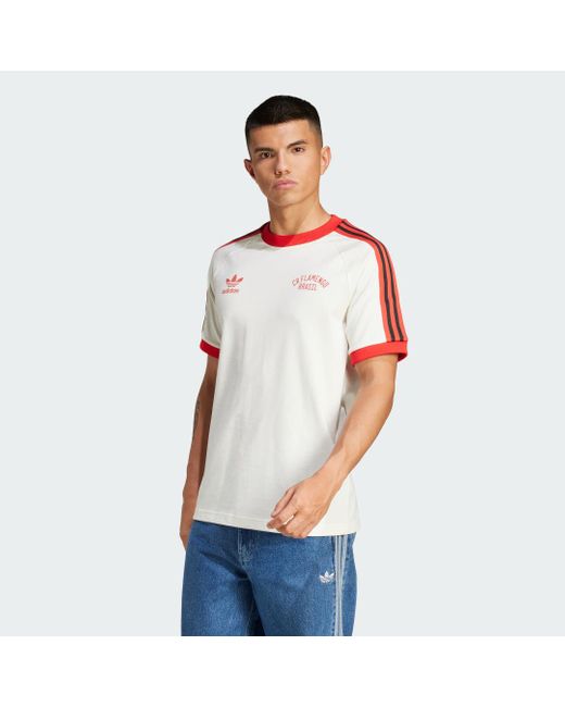 T-Shirt Cr Flamengo &#39;81 di Adidas in Blue da Uomo
