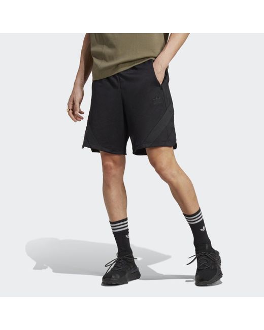 Adidas Black Rekive Shorts for men