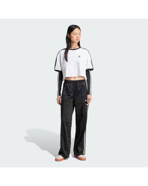 Track Pants Adicolor Classic Firebird Loose di Adidas in Black